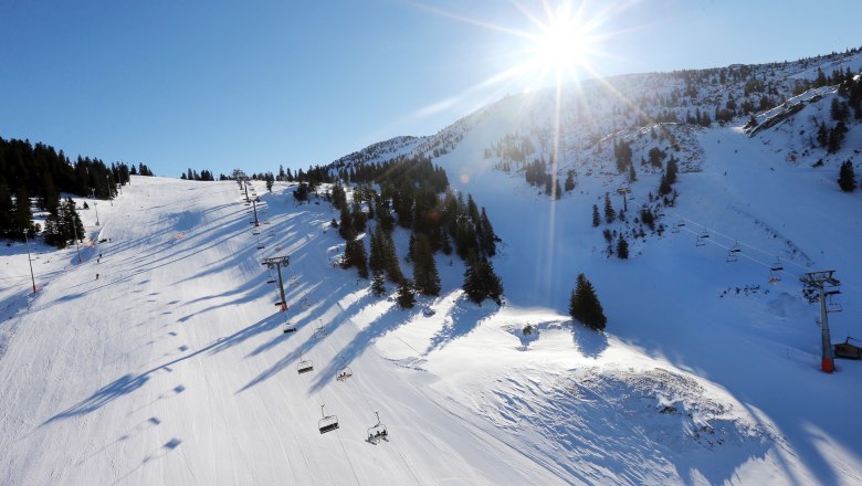 Sunshine at the slope in Hochkar, © weinfranz.at